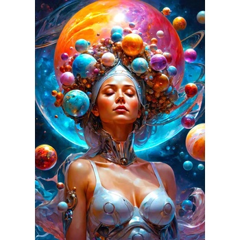 Enjoy - Puzzle Cosmic Godess - 1 000 piese