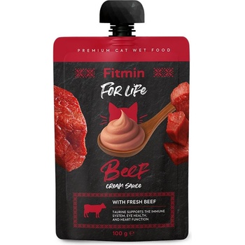 Dibaq Fitmin For Life Cream sauce кремообразно телешко пауче за котки 100 g
