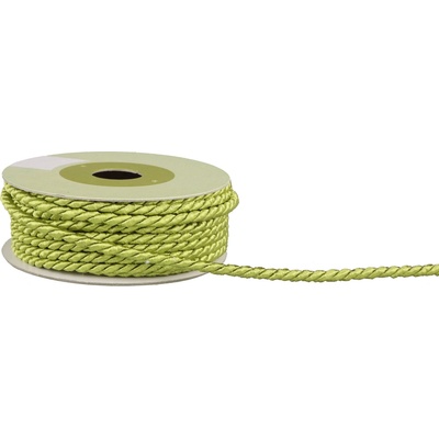 Provázek polyesterový 4mm x 4,6m vzor 2040 515-SV. ZELENÁ