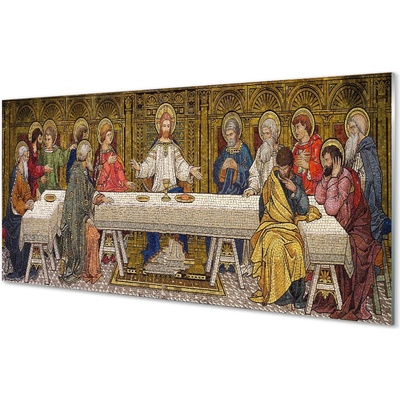akrylový obraz Art poslední večeře 100x50 cm