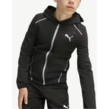 PUMA Active Sports Full Zip Hoodie Black