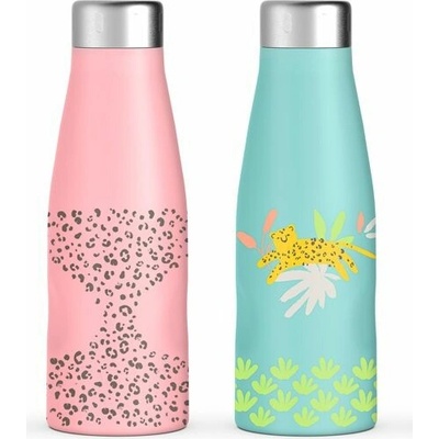 Suavinex Nerezová fľaša Thermo 500 ml Jungle