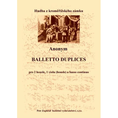 Balletto Duplices archív Kroměříž A 786