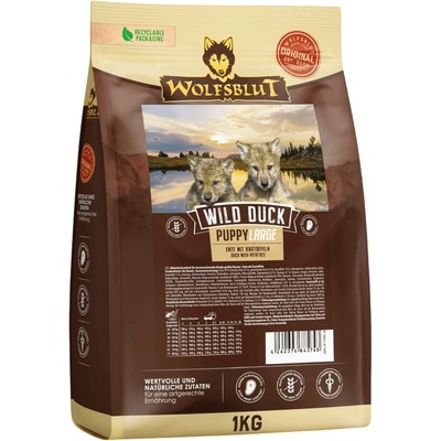 Wolfsblut Puppy Large Breed Wild Duck 1 kg