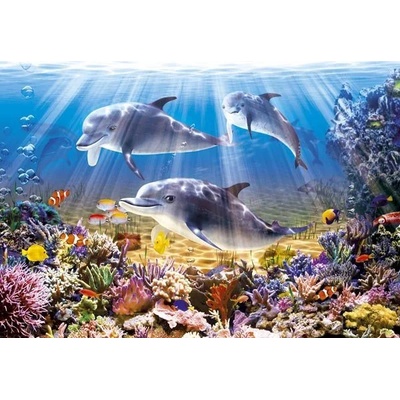 Castorland - Puzzle Dolphins 4 - 500 piese