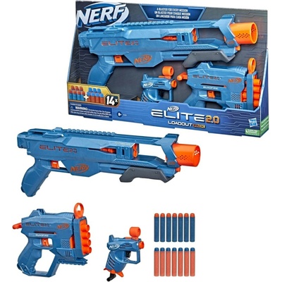 Nerf Elite 2.0 Loadout Pack - sada 3 blastrov + šípky