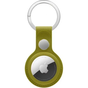 Apple AirTag FineWoven Key Ring - chartreuse MA7L4ZM/A