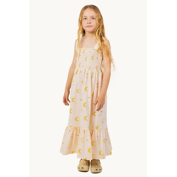 Tinycottons Детска памучна рокля Tinycottons MIDNIGHT SUN DRESS (SS25.022)