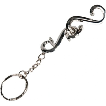 Fridolin Метален логически пъзел Fridolin - Ключодържател, ниво 2/5 (F17331)