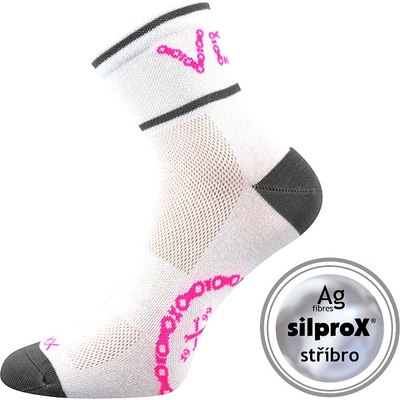 Voxx športové ponožky Slavix biela