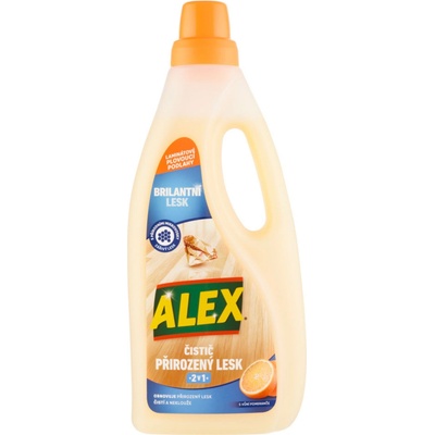 Alex 2v1 čistič s leskem na laminát plovoucí podlahy 750 ml