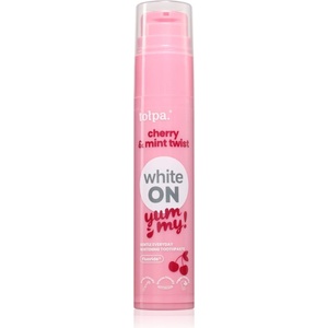 tołpa On White Yummy избелваща паста за зъби вкус Cherry & Mint 60 гр