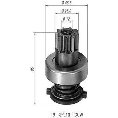 Pastorek, startér MAGNETI MARELLI 940113020124