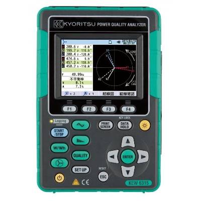 Kyoritsu KEW 6315-00 - analyzátor kvality sítě