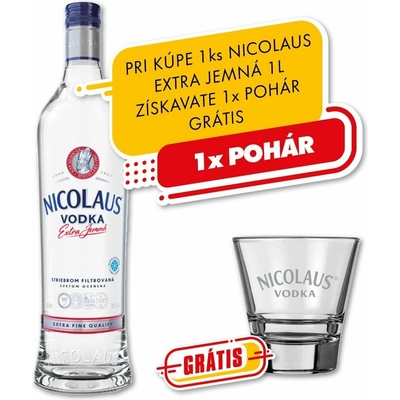 Nicolaus Extra Jemná 37,5% 1 l (čistá fľaša)