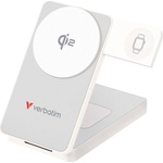 Verbatim Външна батерия Verbatim Foldable 3-in-1 Qi2 Magnetic Wireless Power Bank 10000 mAh White (32296) - cybertrade