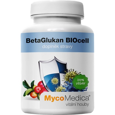 MycoMedica beta glukan Bio cell 90 kapslí – Hledejceny.cz