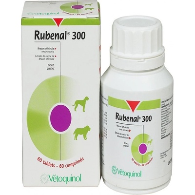 Vetoquinol Rubenal - dietný prípravok 300mg 60 tbl