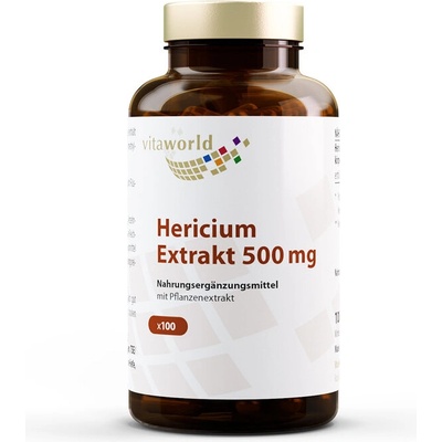 vitaworld Hericium extrakt / Херициум 500 mg, 100 капсули (09202969 VW)