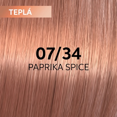 Wella s Shinefinity Zero Lift Glaze Warm 07/34 Warm Paprika Spice 60 ml