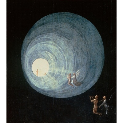 Plagát, Obraz - The Ascent of the Blessed, detail, Hieronymus Bosch, 35.8 × 40 cm