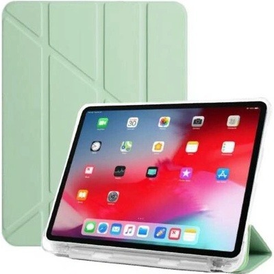 AppleKing pouzdro s origami stojánkem a prostorem na Apple Pencil pro iPad 10,9" (2022) / 11" (2025) - zelené