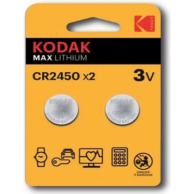 CR2450 Kodak 2 ks KOD-2450BL2