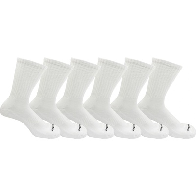 Firetrap Мъжки чорапи Firetrap 6Pk Crw Sock Mens - White