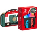 Nintendo Switch OLED Model + Zelda Travel Case
