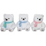 SUN-DAY Polar bear with scarf 25cm MIX