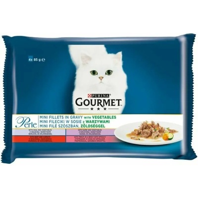 Gourmet Perle calf, venison, beef & trout 4x85 g