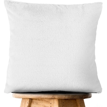 Biante Plyšová PL-002 Svetlo sivá/tmavo sivá 50 x 70 cm