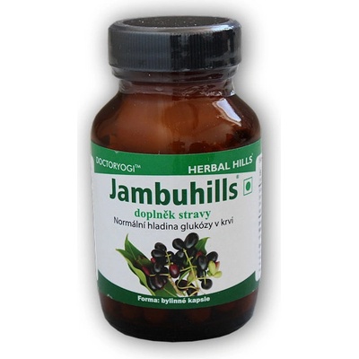 Herbal Hills JambuHills hladina glukózy v krvi 60 kapsúl