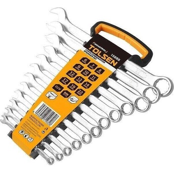 TOLSEN TOOLS Комплект звездогаечни ключове 12 броя 6-22 мм CrV, DIN 3113 TOLSEN ТЛС15888 (ТЛС15888)