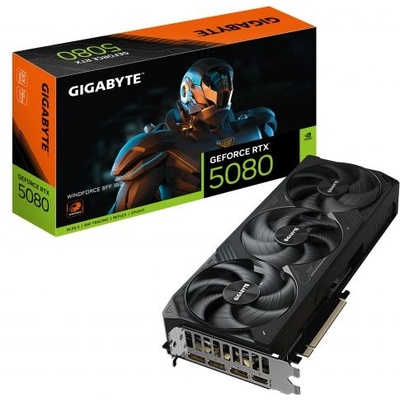 GIGABYTE GeForce RTX 5080 WINDFORCE SFF 16GB GDDR7 256bit (GV-N5080WF3-16GD)
