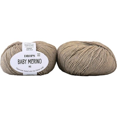 Drops Baby Merino 57 šedobéžová