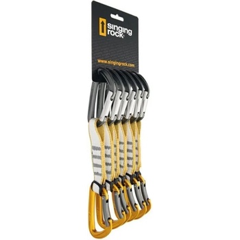 Singing Rock Colt 6Pack Quickdraw Solid Straight/Solid Bent Gate (K6715E611)