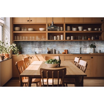 DIMEX ART s. r. o Фототапет за кухня - стара бетонна стена 420 x 60 см