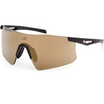 Adidas Мъжки очила за колоездене Adidas eyewear Kaphiros Mirror S3 Running glasses - Matte Black / Brown Mirror - размер One Size (205-7209-0211)