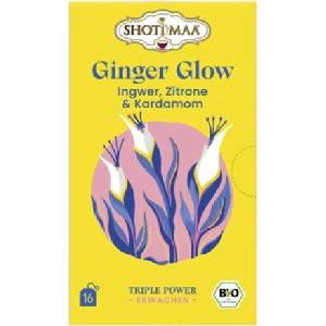 Shoti Maa Био чай Ginger Glow - джинджифил, лимон и кардамон - 16 пакетчета чай