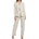 Ted Baker Сако Ted Baker Women's Kllara Double Breasted Viscose Long Sleeve Pinstripe Blazer - Cream