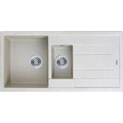 Inter Ceramic Кухненска мивка от композитен материал ICGS 8201 Gray мивка