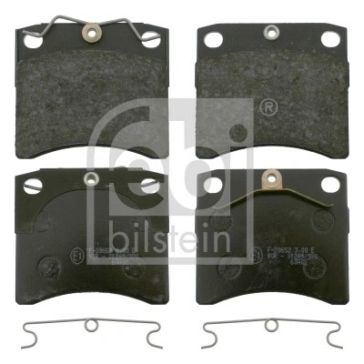 Sada brzdových platničiek kotúčovej brzdy FEBI BILSTEIN 16200