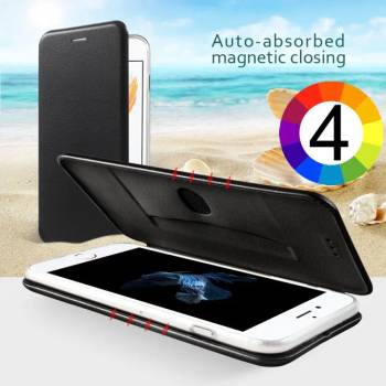 Image 1 of Apple iPhone SE 2020 / 8 / 7 4.7 инча Magnetic Кожен Калъф и Протектор