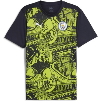 PUMA Manchester City FC Pre Match Shirt 2024 2025 Adults - Blue