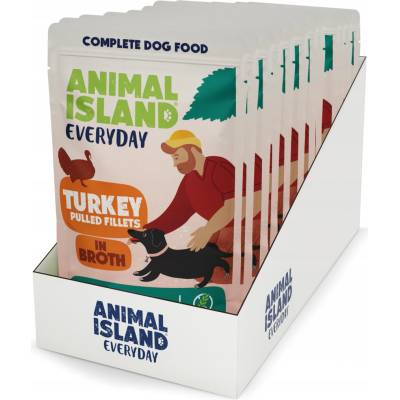 Animal Island krůta ve vývaru 10 x 150 g