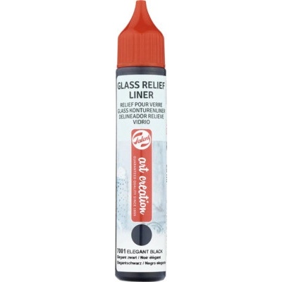 Liner na sklo a porcelán 30 ml černá