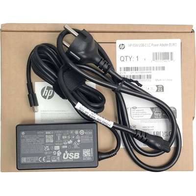 HP adaptér USB-C, 65W, černá 1P3K6AA - originální – Zboží Živě