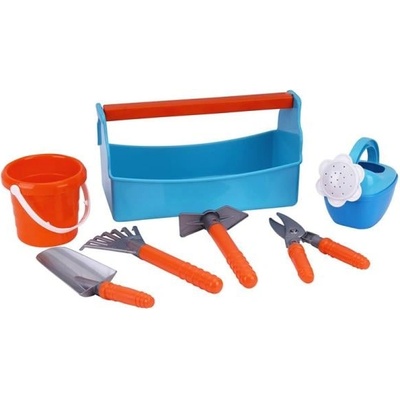 Mikro Градински инструменти 4 бр. с кофа и лейка в касетка