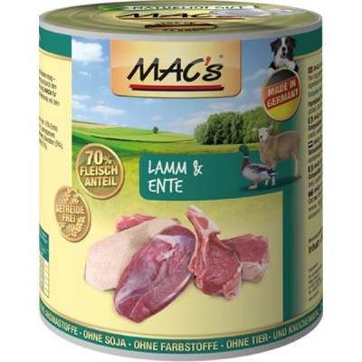 MAC's Dog jahňa a kačka 400 g